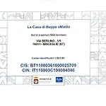 Bed & Breakfast La Casa Di Beppe E Madia